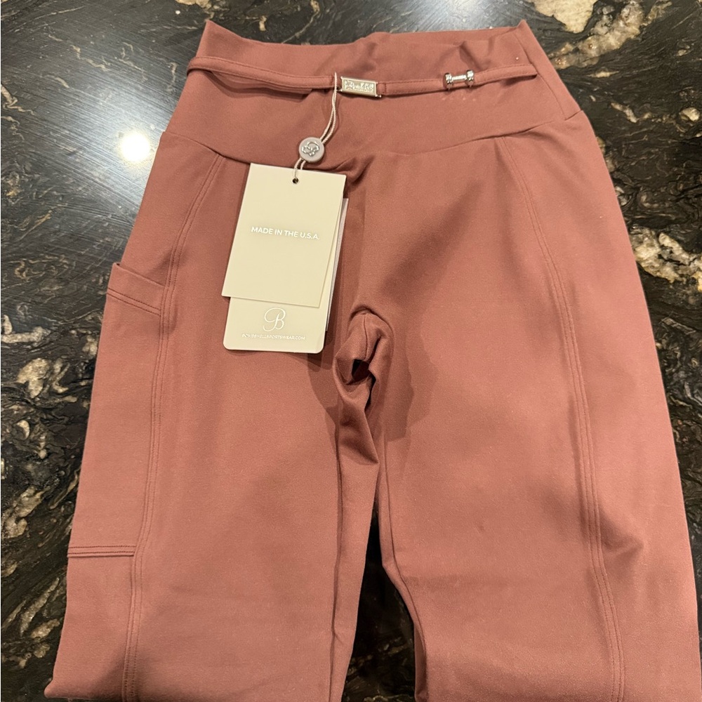 Brown leggings